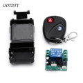 OOTDTY 1CH Wireless Remote Control Switch DC 12V 10A 433MHz Transmitter with Receiver