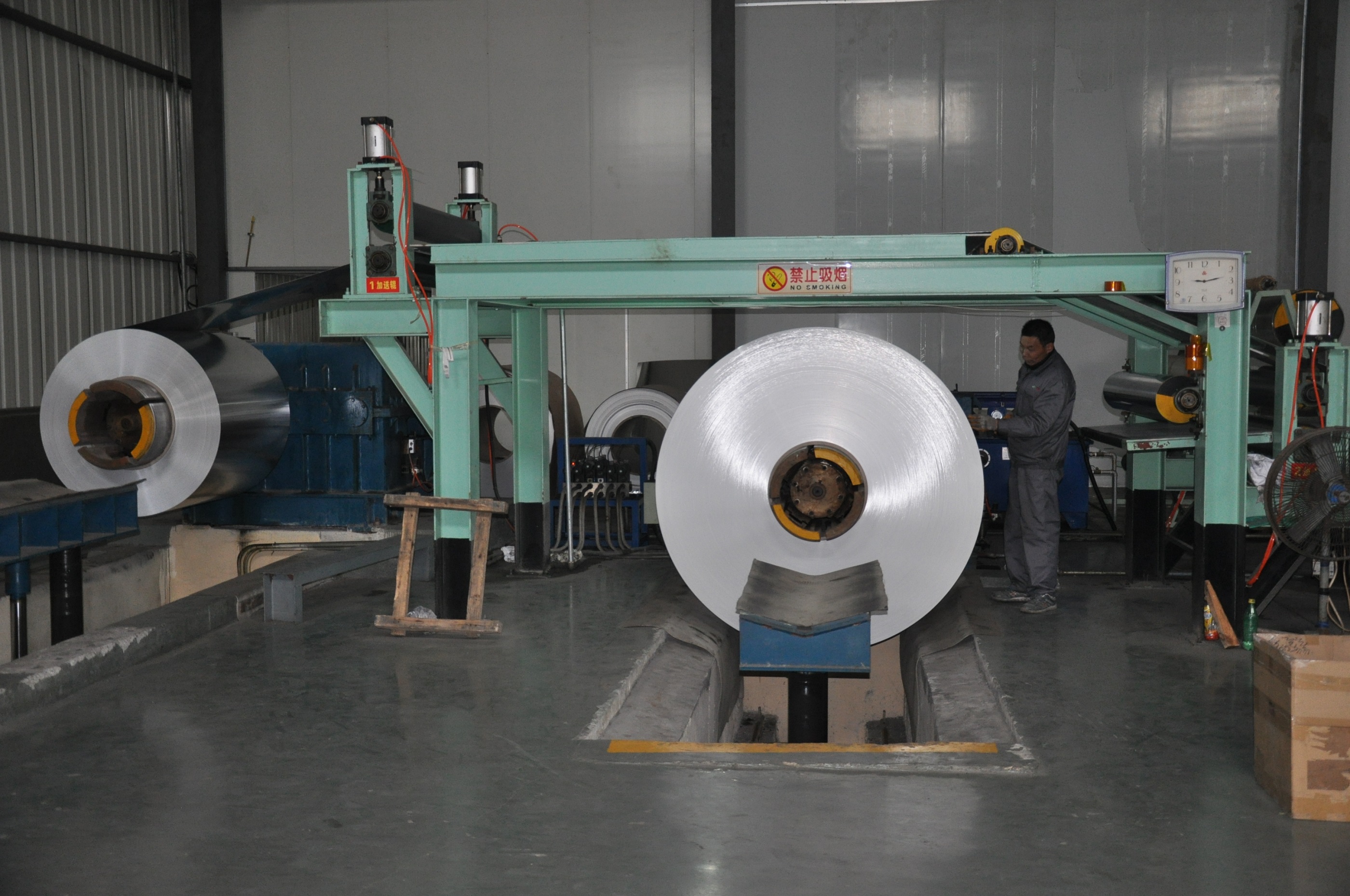 Steel Color Coating Line Process