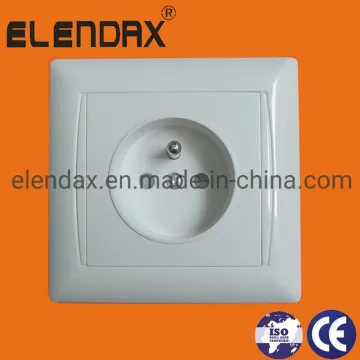Single Electrical Socket with Earthing Pin (F6610)