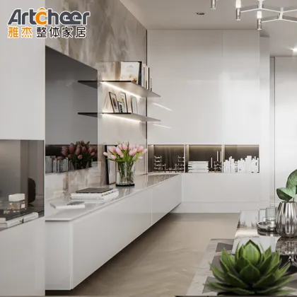 Laser TV Cabinet: Modern Luxury Design for Living Room Furniture