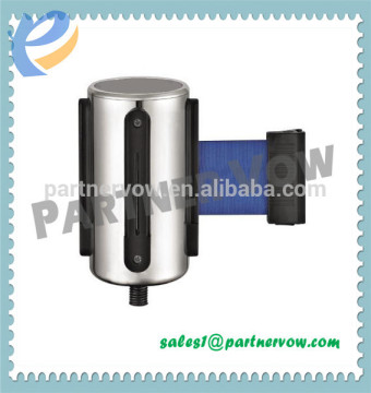 crowd control stanchions with retractable colour belt