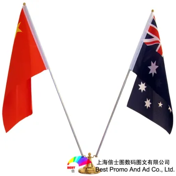 mini table flag banner