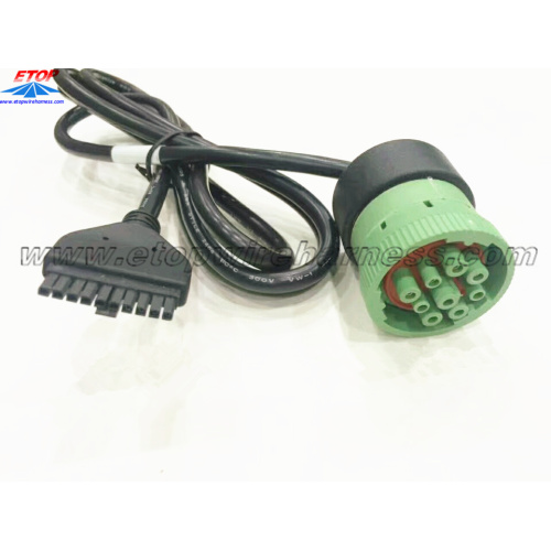 J1939M Type II naar molex 43025-10PIN