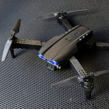 Mini Dron Prosumer: High-End Carbon Fiber Drone with 4K Camera, Extra Battery & Black Foldable Design for Hobby Use