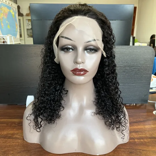 Wholesale Hair Wig Human Hair Lace Front,Vietnamese Jerry Curly Lace Wig 100% Human Hair For Women