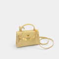 Luxury Yellow Crocodile Skin Women's Handbag Crossbody Bag