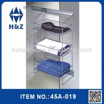Metal storage shelf