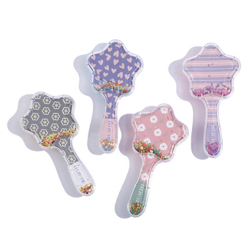 Transparent Cartoon Hair Comb for Smooth Hair and Skin Massage