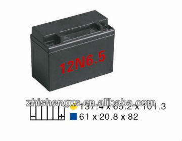 12N6.5 lead acid battery cases