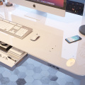 Ergonomisch nach oben Glass Smart Electric Hebing Desk