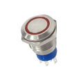 IP67 Rating Moveable Ring Illuminated Push Button Switch