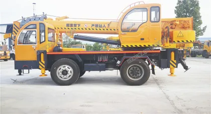 5 Ton and 8 Ton Telescopic Crane Trucks: Tadano Truck Cranes