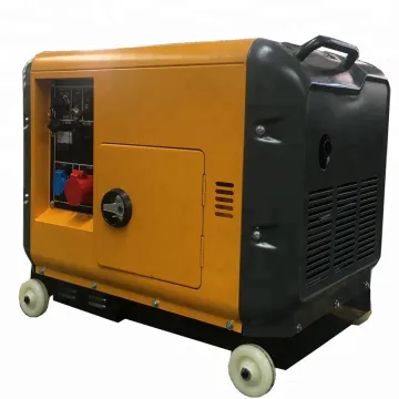 Air cooled electric start portable generator silent diesel generator