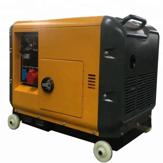 Air cooled electric start portable generator silent diesel generator