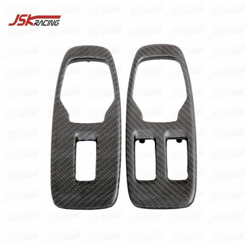 Matte Carbon Fiber Interior Window Switch Panel for 2015-2018 McLaren 540C 570S 570GT 600LT