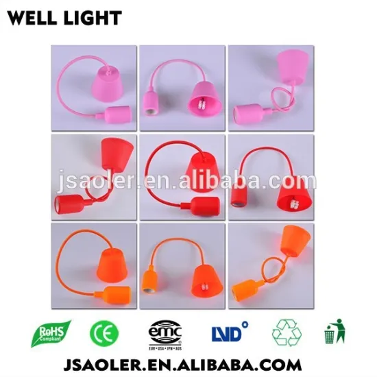 Vary Color Hanging LED Lamp Socket