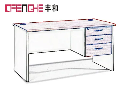 Office Table Desktop Computer Desk Drawers D-036A
