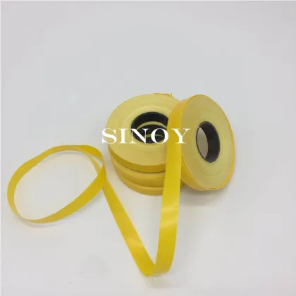 plant tie tape garden tie tape PE yellow tie tape 11mm by 25m