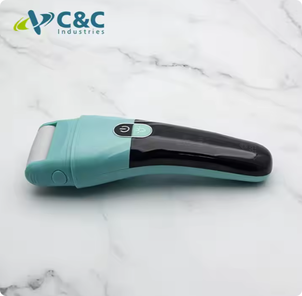 C&C Electric Kit Callous Remover 3 Grinding Heads Professional Feet Care Foot Callus Remover for Dead Hard Cracked Dry Skin