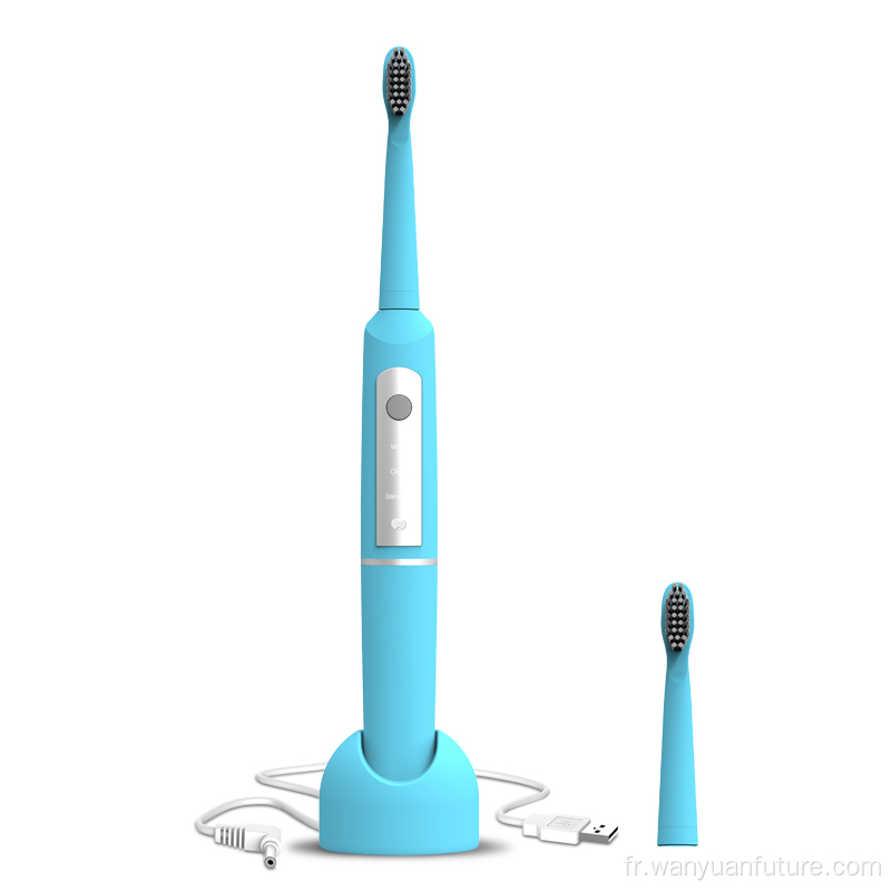 Brosse à dents électrique sonore rechargeable fonctionnelle avec USB