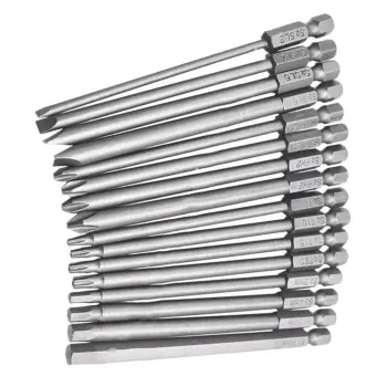 Professional Torx Hex Slotted Cross Head Magnetic Drill Screwdriver Bit Set for Electric Screwdrivers: Enhancing Precision and Efficiency in Various Applications