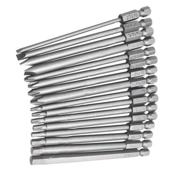 Professional Torx Hex Slotted Cross Head Magnetic Drill Screwdriver Bit Set for Electric Screwdrivers: Enhancing Precision and Efficiency in Various Applications