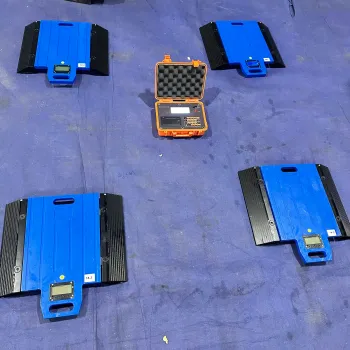 5 Pcs Axle Scale Pad (Yellow) + 1 Pcs Indicator