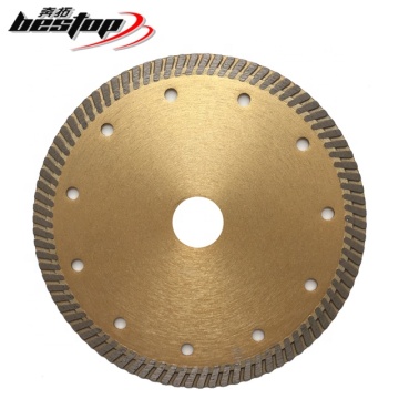 Lampa di sega a diamante a turbo da 6 pollici per metallo bagnato/secco, granito, marmo e taglio in cemento