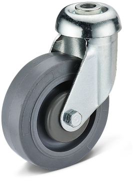 high quality 22 Series TPR Hole Top Movable Casters