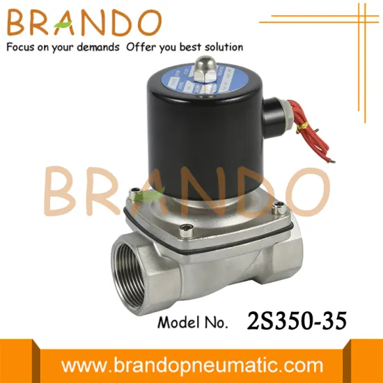2S350-35 1 1/4'' 2 Way NC Stainless Steel Solenoid Valve