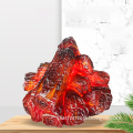 LED Resin Simulated Charcoal Flame Fireplace Atmosphere Lamp (Battery Operated)