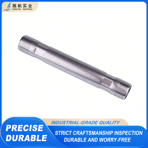 Tubería de conexión del medidor de agua de acero inoxidable.