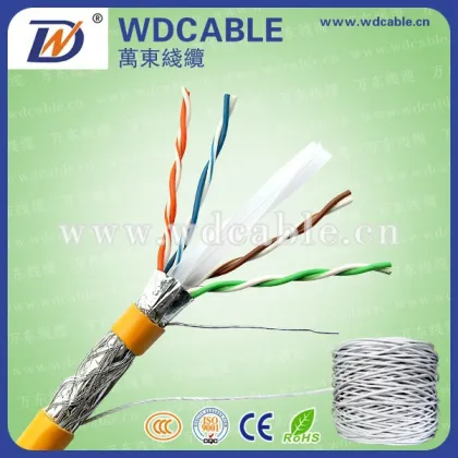 flexible cat6 4pair cable telecom cable ethernet network cables