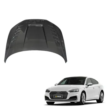Carbon Fiber Engine Cover Hood for Audi A5 B9 S5 RS5 Sedan