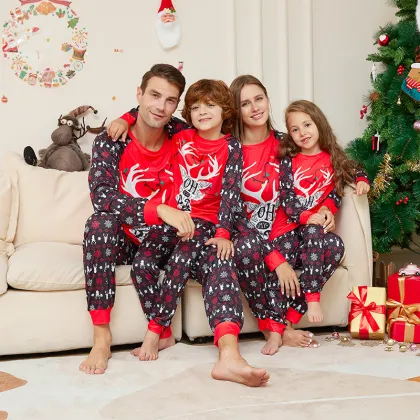 2023 Custom Print Christmas Pajamas - Family Matching Pyjamas Sets