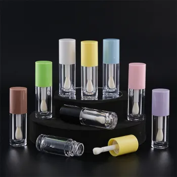 5ml 6ml plastic clear lip gloss tube bottle