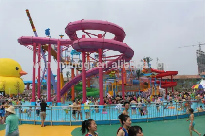 Origin design water park equipment aqua park aqua hose use fiberglass