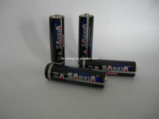High capacity and stable quality R6P AA SUM-3 PVC Shrink pack battery Dry battery