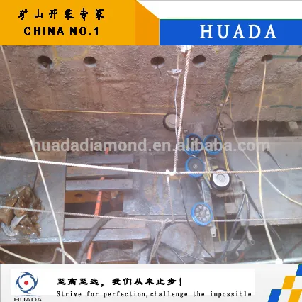 High efficiency concrete diamond wire saw