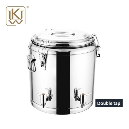 Seal Lid Stainless Steel Insulation Pails With Tap