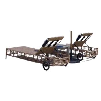 Yoshen Resort Hotel Outdoor Patio Sun Loungers and Garden Furniture