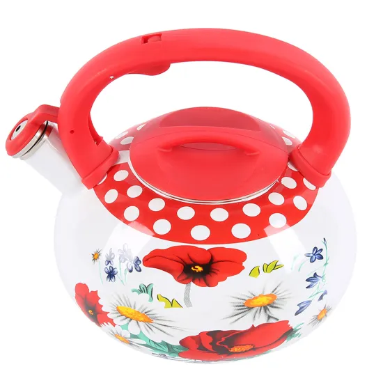 Enamel Kettle, Enamel Teapot, Enamelware, Enamel Iron Cast Teapot
