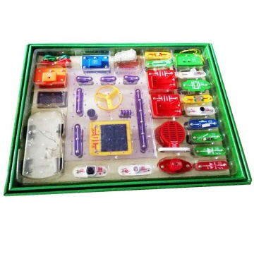 Stemedu 10000+ Model Integrated Science Experiment Toy Kit - Circuit Snap Building Blocks for Students