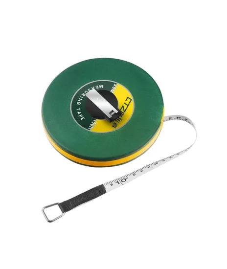 50M disc long ruler PVC fiberglass ruler tape