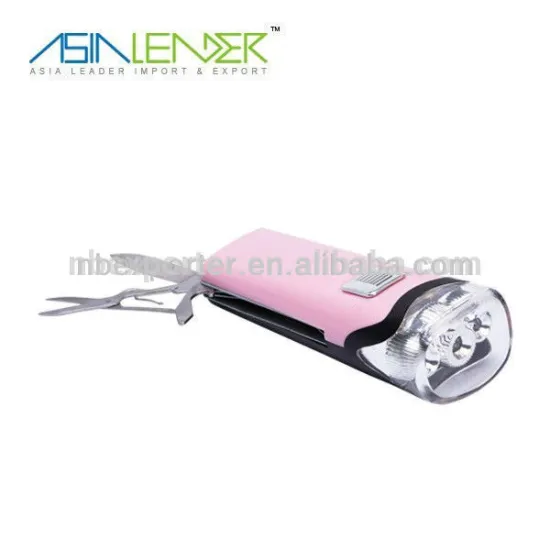 3LEDs Dynamo Torch With Multifunctions Tools