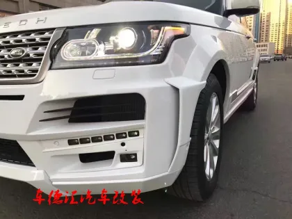 Custom Styling: Enhancing 2017 Range Rover Executive with STARTECH Front Bumper, Rear Bumper, and Wheel Arch Surrounds