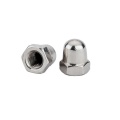 Metric hex domed cap nuts