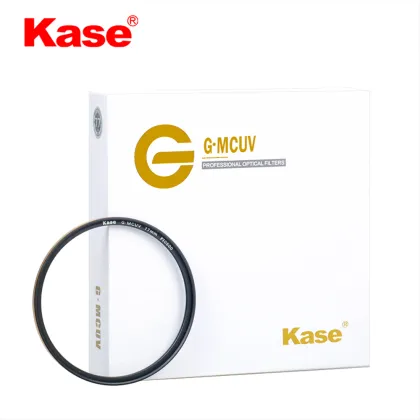 KASE G-MCUV 40.5MM Gold Ring and Multilayer Coating UV Len, With Ultra-Violet LR41 Cut-off Filter G-MCUV