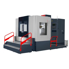 High rigidity CNC horizontal machining center