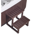 Freestanding hot tub backyard spa with 1lounger